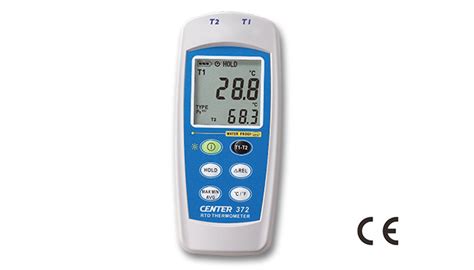 Center 372 Dual Input Rtd Thermometer Water Proof Products Center Technology Corp