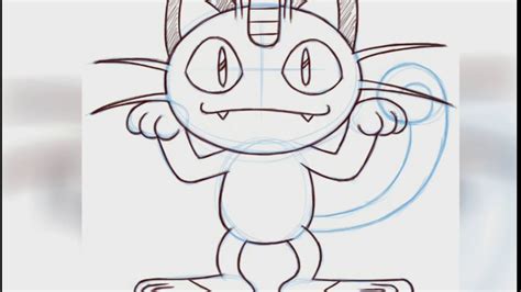 Cách Vẽ Nyasu Trong Pokemon đơn Giản Ai Cũng Vẽ được Youtube