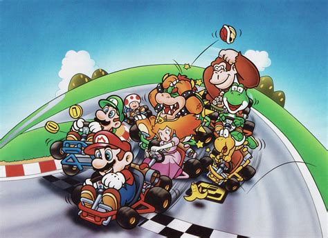 Videogameartandtidbits On Twitter Super Mario Kart Super Nintendo Box