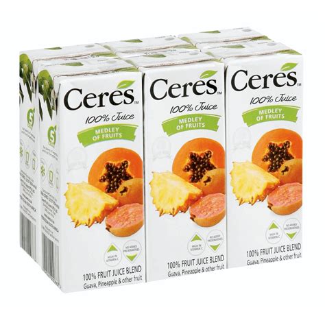 Ceres F Juice M Fruit 6x200ml Candykidz Megastore