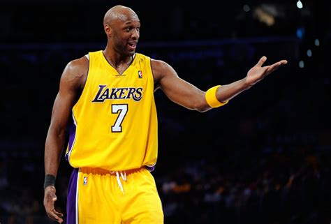 Kidzworld has a biography on los angeles lakers star lamar odom. Lamar Odom now part of "Keeping up with the Kardashians"?