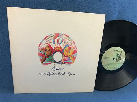 Rare Vintage Queen A Night At The Opera Vinyl Etsy Queen Albums