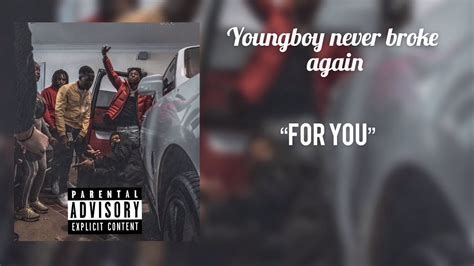Nba Youngboy For You Official Audio Youtube