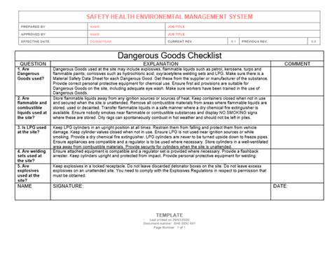 Safety Checklists Griffin Occupational Health And Safety Solutions