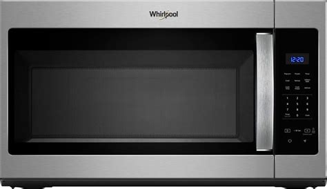 Customer Reviews Whirlpool 1 7 Cu Ft Over The Range Microwave