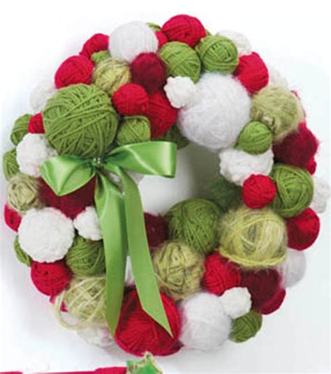 Yarn Ball Wreath Joann