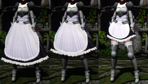 えいへいすぽっと！【skyrim】 Spb Maid Armor