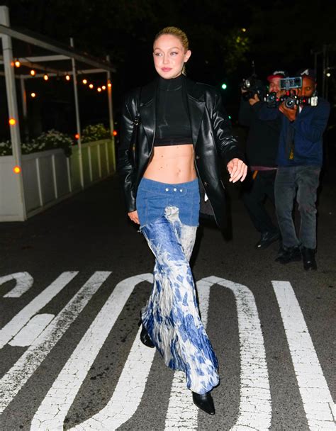 Gigi Hadid Delivers An Unexpected Take On The Denim Maxi Skirt Vogue