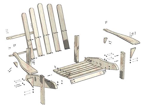 Free Plans For Deck Chairs Discover Woodworking Projects