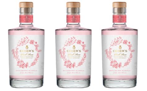 Pernod Ricard Unveils Ceders Pink Rose Alternative Gin Foodbev Media Gin Brands Drinks