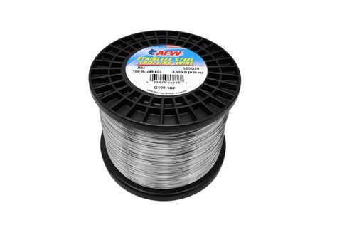 American Fishing Wire Stainless Trolling Wire 100 Approx 10lbs Jandm