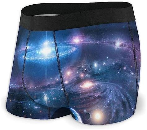 Cyloten Galaxy Starry Earth Space Pattern Men S Underwear Trunk