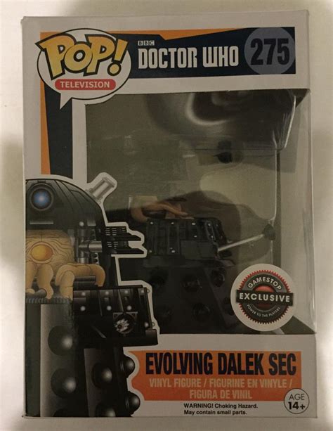 Doctor Who Evolving Dalek Sec 275 Gamestop Exclusive Funko Pop Vinyl