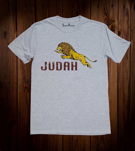 The Lion Of The Tribe Of Judah Christian T Shirt Superpraisechristian