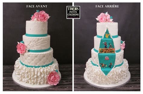 We love a cake smash. Wedding Cake Mario Smash Bros - CakeCentral.com