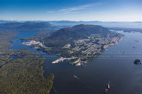 Aerial Photo Prince Rupert British Columbia