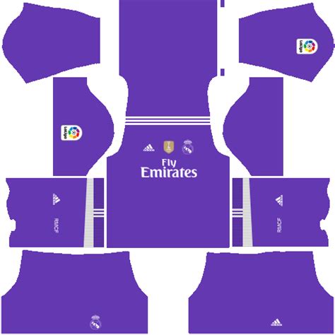 Kits Uniformes Para FTS Y Dream League Soccer Kits Uniformes Real Madrid Liga Santander
