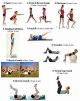 Images of Strength Training Exercises No Weights