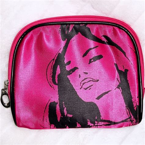Pink With Dots Makeup Bag Colour Zone Cosmetics