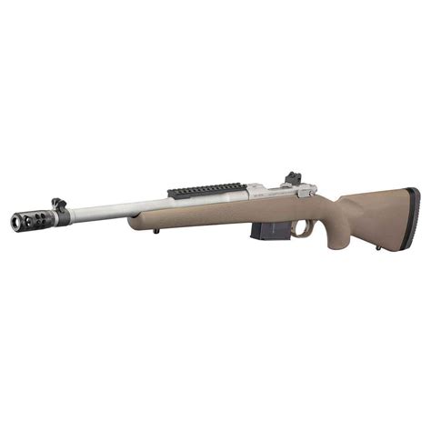 Ruger 6839 Scout Matte Stainless Bolt Action Rifle 450 Bushmaster