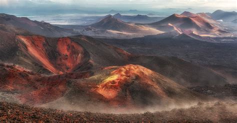 Alien landscapes of Tolbachik volcanic plateau · Russia ...