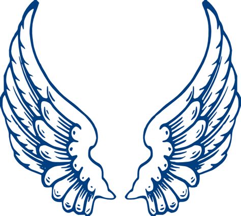 Bbb Angel Wings Clip Art At Vector Clip Art Online Royalty