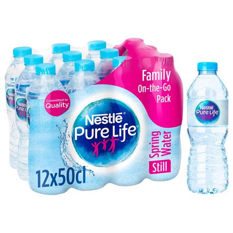 Nestle Pure Life Spring Water 12 X 500ml Bottled Water