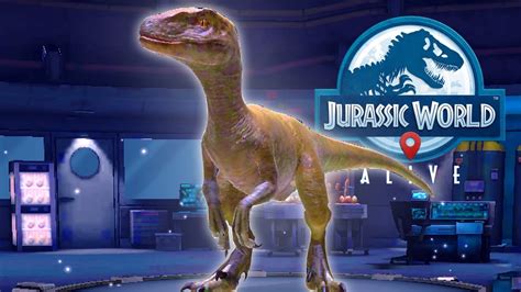 Jurassic World Alive 170 Velociraptor Lv20 Gameplay Em Português Pt Br Youtube