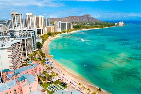 Waikiki Beach On Oahu Hawaii Million Mile Guy