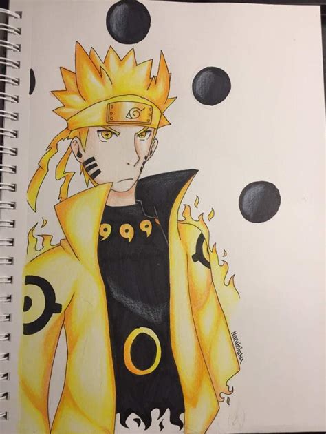 Naruto In Six Paths Sage Mode Art Naruto Amino