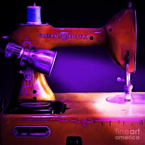 Nostalgic Vintage Sewing Machine 20150225m118 Square Photograph By
