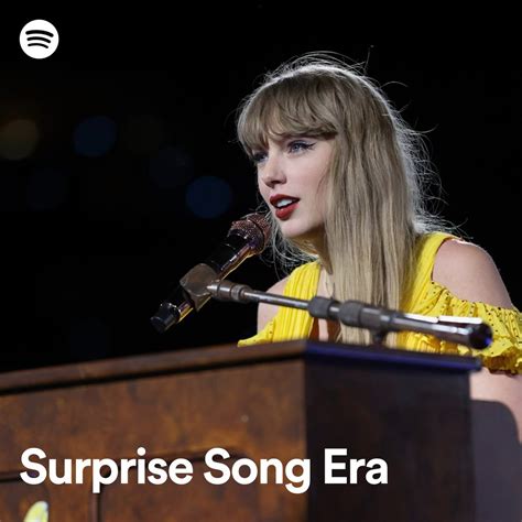 Taylor Swift News On Twitter RT Spotify Listen To The Surprise Songs From Each Night Of