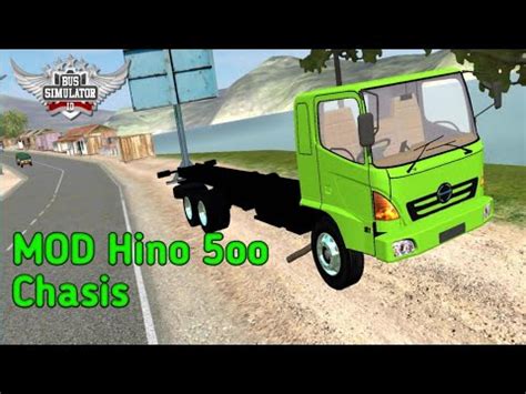 2013 hino 338 seri es part #: Mod bus simulator indonesia BUSSID | Truck Hino Lohan ...