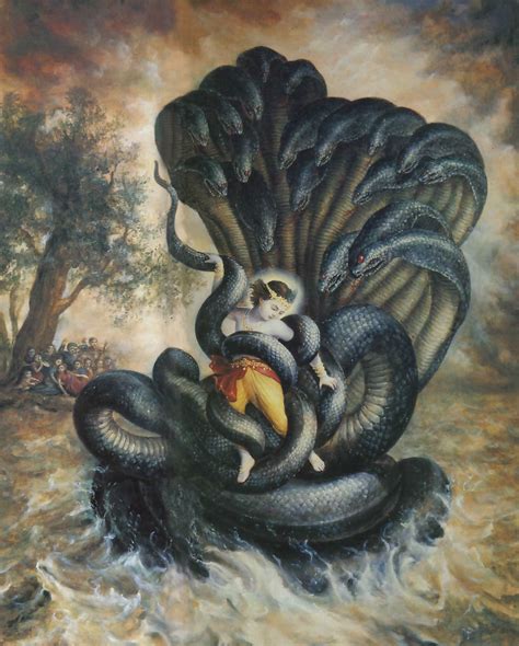 The History Of Krsna And The Kaliya Serpent Back To Godhead