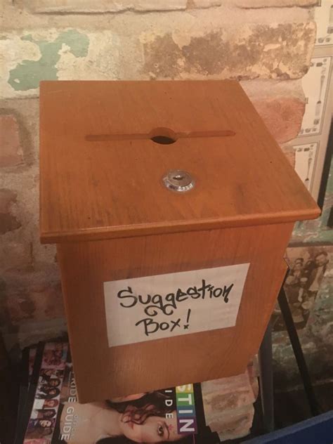 The State Of This Restaurants Suggestion Box Didnt Really Surprise Me