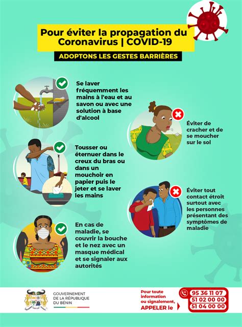 Coronavirus Covid 19 Gouvernement De La République Du Bénin