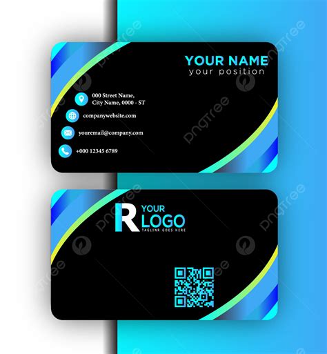 Creative Vertical Business Card Template Vector Template Download On Pngtree