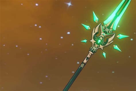 Jade Winged Spear Genshin