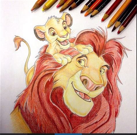 The lion king is a 1994 american animated musical drama film produced by walt disney feature animation and released by walt disney pictures. Disneyfiguren tekenen lion king - Disney figuren tekenen | Pinterest - Lion en Tekenen
