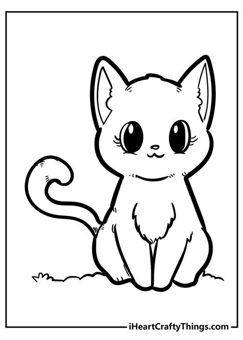 Coloring Pages Kitten Home Design Ideas