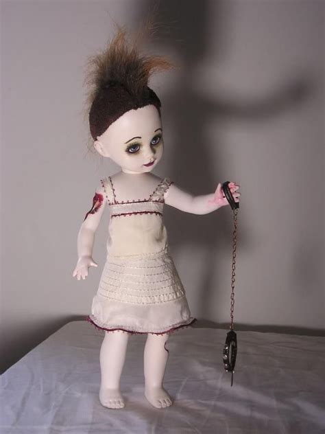 living dead dolls ooak razel zombie custom by nakea45 on deviantart scary dolls living dead