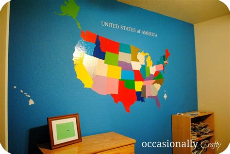 Wall Mural Vinyl United States Of America Letter Wall Art Mural