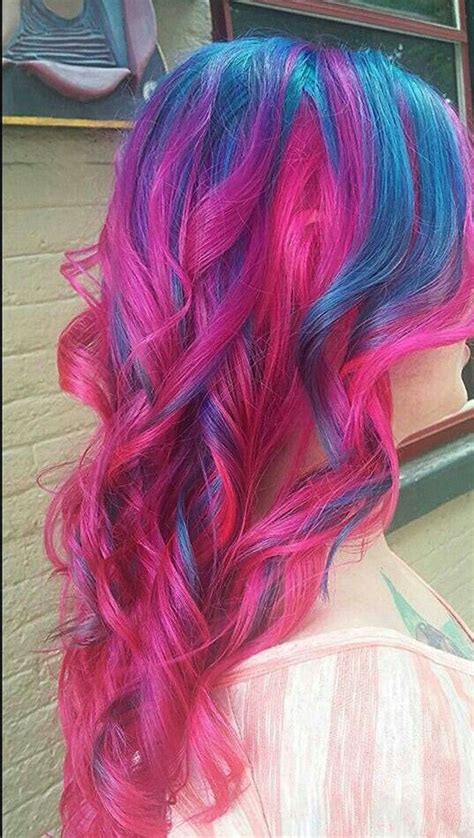 Embrace your natural hair color by simply adding highlights, or go halfway by getting an ombre or balayage. Crazy colorful hair colour ideas for long hair 67 ...