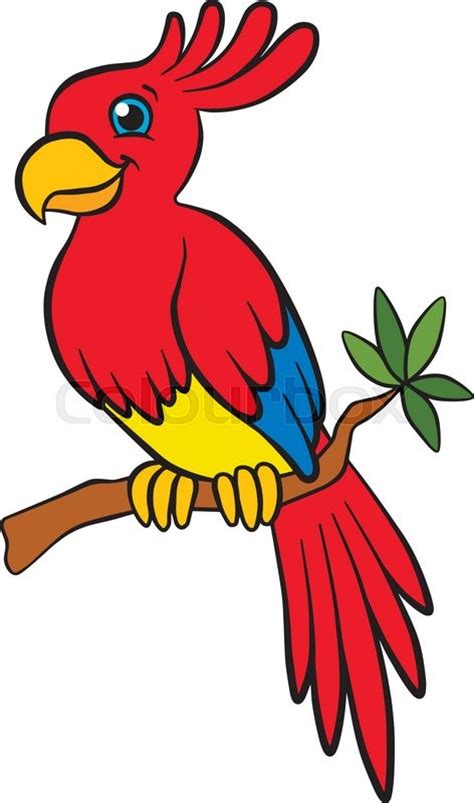Cute Parrot Clipart At Getdrawings Free Download