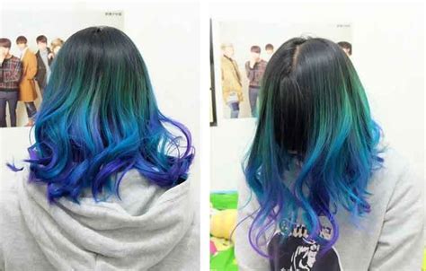 Maybe you would like to learn more about one of these? Model Warna Rambut Wanita Biru | Warna rambut, Warna ...
