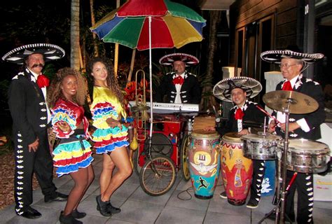 Mexican Mariachi Band Fiesta Tropicale