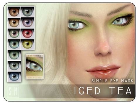 The Sims Resource Iced Tea Simple Eye Mask By Screaming Mustard
