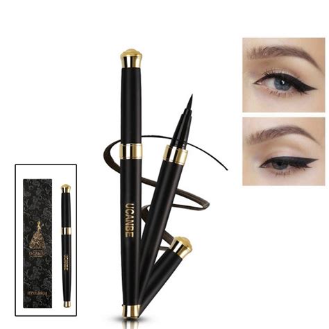 Ucanbe Black Liquid Eyeliner Pencil Quick Dry Long Lasting Waterproof