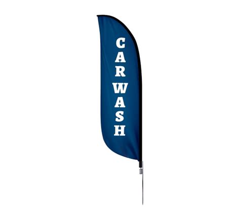 Shop Pre Printed Car Wash Feather Flags Bannerbuzz