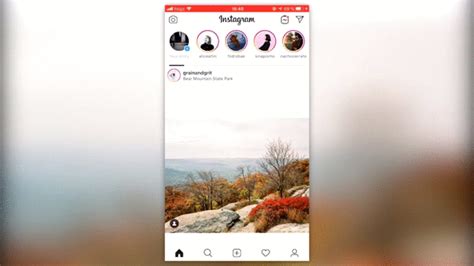 Instagram changed its interface for a few minutes and the users got ...